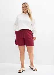 Paperbag short met linnen, bonprix