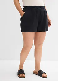 Mousseline short van katoen, bonprix