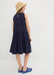 Meisjes midi jurk van mousseline, bonprix