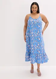 Jurk met spaghettibandjes, bonprix