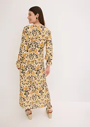 Gedessineerde kaftan jurk van vloeiende viscose, bonprix