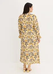 Gedessineerde kaftan jurk van vloeiende viscose, bonprix