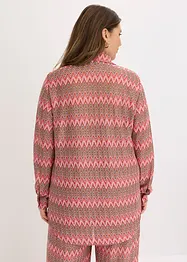 Lange blouse in gehaakte look, bonprix