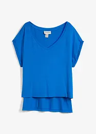 Oversized shirt van soepele viscosemix, bonprix