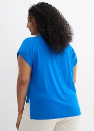 Oversized shirt van soepele viscosemix, bonprix