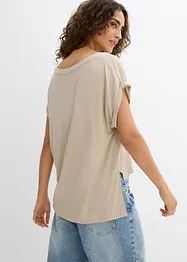 Oversized shirt van soepele viscosemix, bonprix