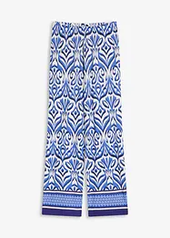 Gedessineerde jersey broek van een zachte viscosemix, bonprix