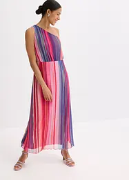 One shoulder jurk van softe mesh, bonprix