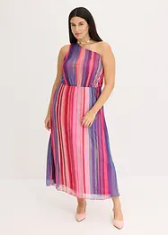 One shoulder jurk van softe mesh, bonprix