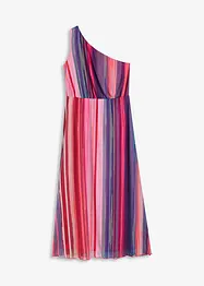One shoulder jurk van softe mesh, bonprix