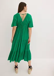 Midi jurk van soepele viscose, bonprix