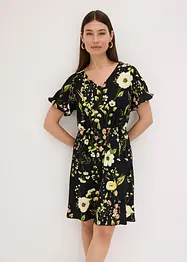 Jurk met pofmouwen, bonprix