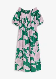 Carmen jurk van puur katoen met print, bonprix