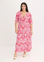 Gedessineerde jersey jurk, bonprix
