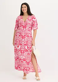 Gedessineerde jersey jurk, bonprix