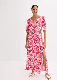 Gedessineerde jersey jurk, bonprix