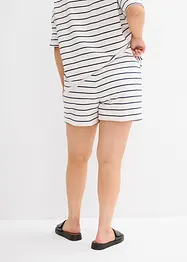 Sweat short in een katoen-wolmix, bonprix