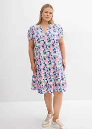 Jurk van zachte mousseline, bonprix