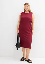 Jersey jurk van borkencrèpe, bonprix