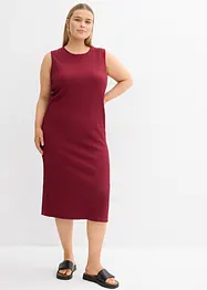 Jersey jurk van borkencrèpe, bonprix