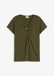 Shirt met een decoratieve ring, bonprix