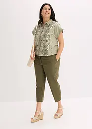 Oversized shirt met paisley motief, bonprix