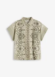 Oversized shirt met paisley motief, bonprix
