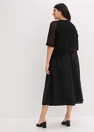 Jurk in 2-in-1 look, bonprix