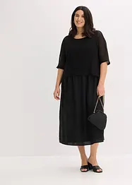 Jurk in 2-in-1 look, bonprix