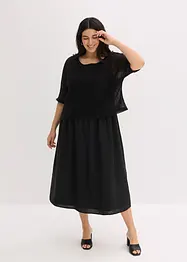 Jurk in 2-in-1 look, bonprix