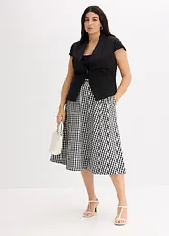 Midi rok van puur katoen, bonprix