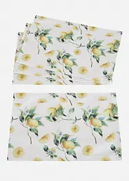 Placemats (set van 4) met citroenprint, bonprix