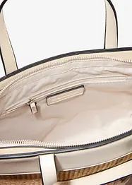 Shopper in een rieten look, bonprix