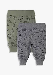 Baby shirtbroek (set van 2) van biologisch katoen, bonprix