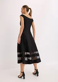 Carmen jurk met kant en riem, bonprix