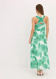 Chiffon jurk met bandjes en decoratieve accessoires, bonprix