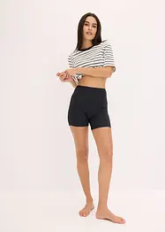 Middellange tailleboxer met biologisch katoen (set van 4), bonprix