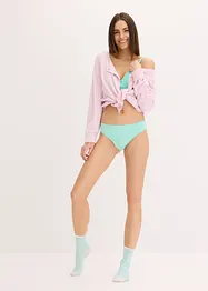 Slip met biologisch katoen (set van 4), bonprix