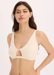 Bralette van katoen (set van 2), bonprix