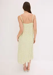 Midi jurk met ruches, bonprix