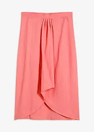 Midirok van lichte crèpe, bonprix
