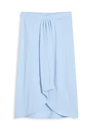 Midirok van lichte crèpe, bonprix