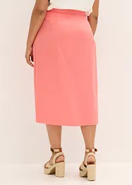 Midirok van lichte crèpe, bonprix