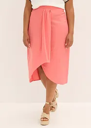 Midirok van lichte crèpe, bonprix