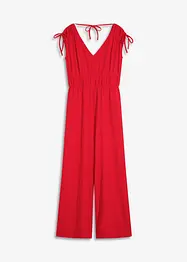 Jumpsuit van gestructureerde crêpe, bonprix