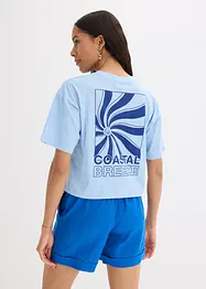 Oversized T-shirt van biologisch katoen, bonprix