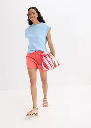 Sweat short van biologisch katoen, bonprix
