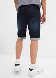 Stretch jeans bermuda met omgeslagen zoom, regular fit, bonprix