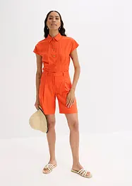 Short in een lichte linnenmix, bonprix