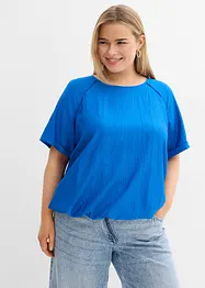 Blouse met korte mouwen van zachte viscose, bonprix